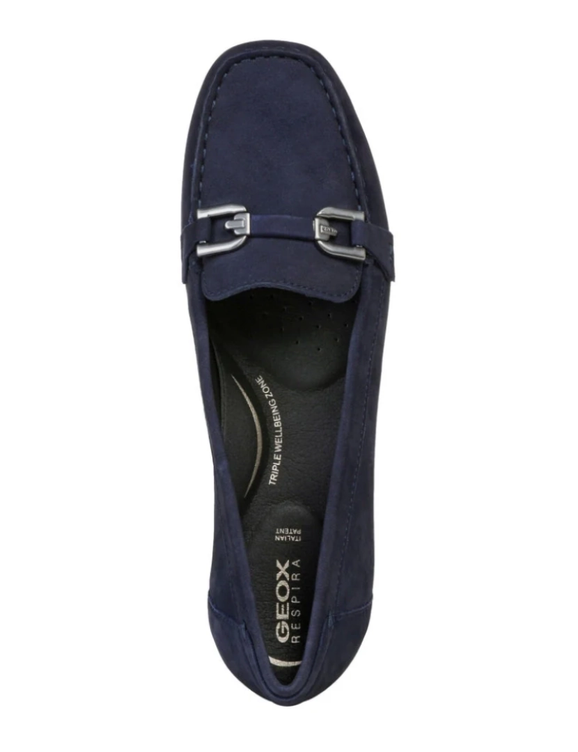 imagem de Geox Blue Moccasins Calçados Femininos6