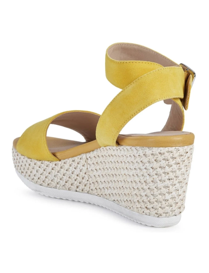 imagem de Geox Amarelo Sandálias Sapatos Femininos4