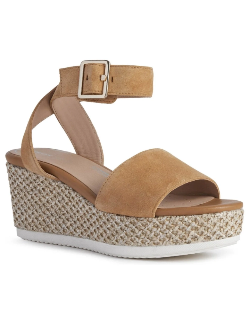 imagem de Geox Brown Sandals sapatos de mulheres3