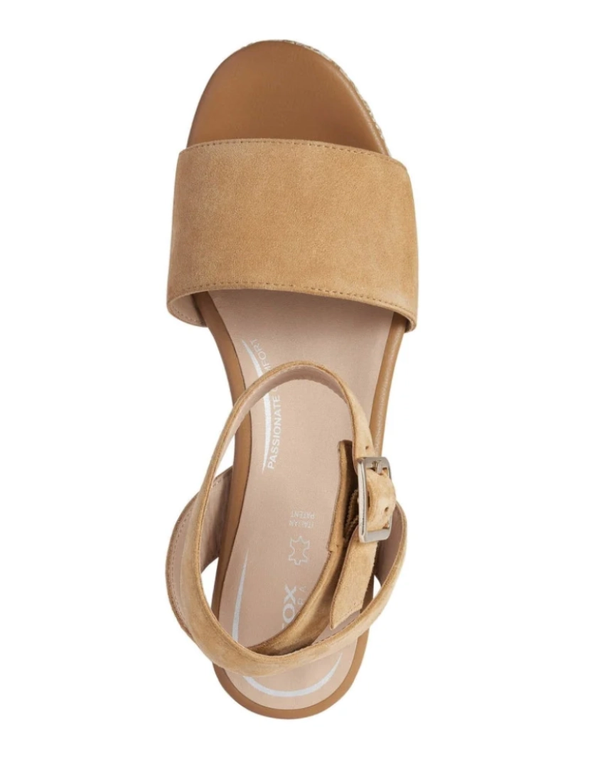 imagem de Geox Brown Sandals sapatos de mulheres6