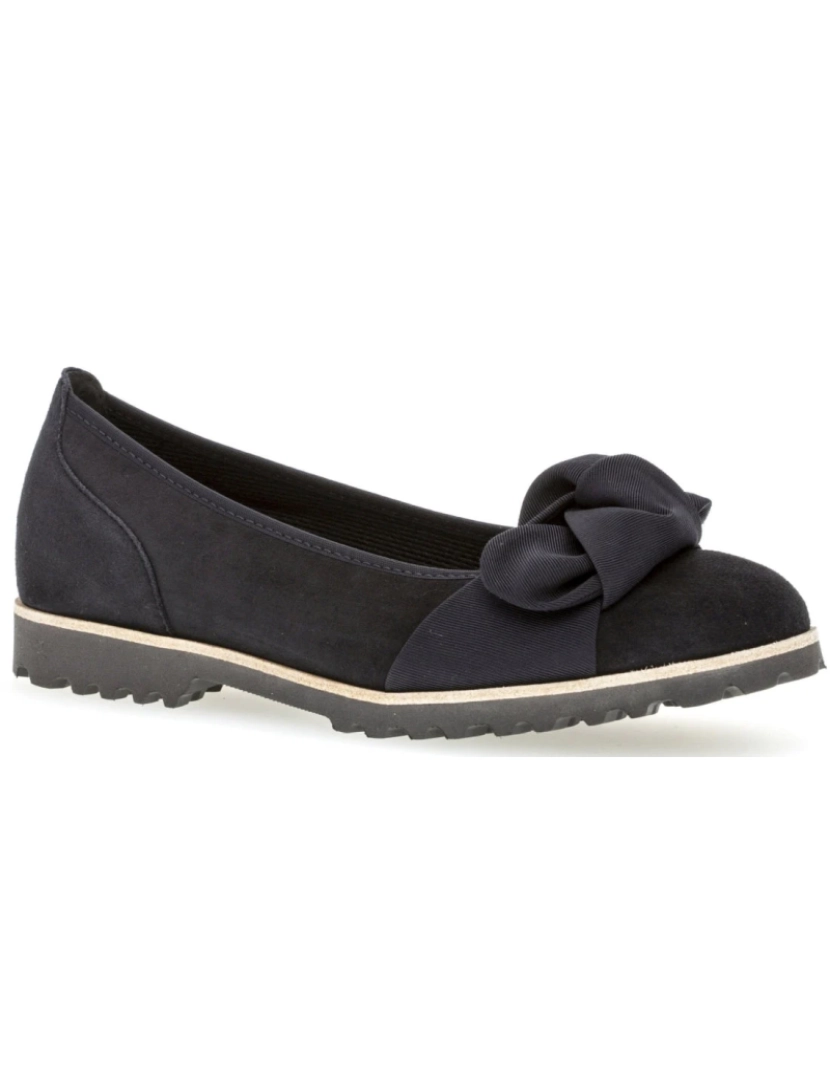 imagem de Gabor Black Flats Calçados Femininos3