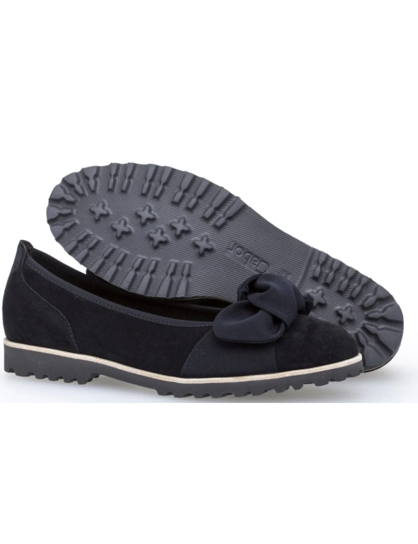 imagem de Gabor Black Flats Calçados Femininos6