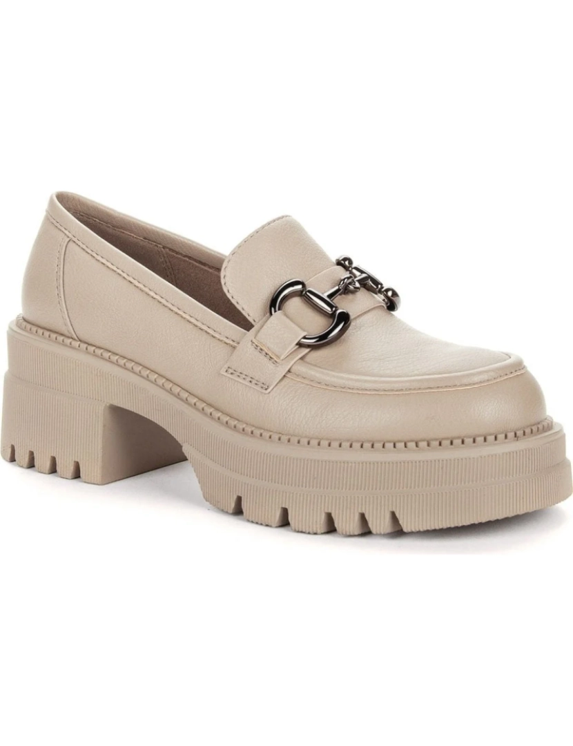 imagem de Betsy Bege Loafers sapatos femininos2