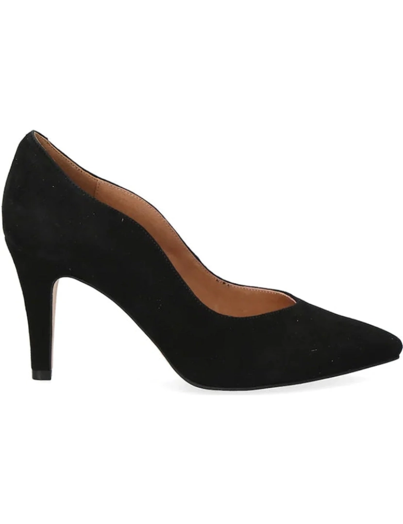 imagem de Caprice Preto saltos sapatos femininos2