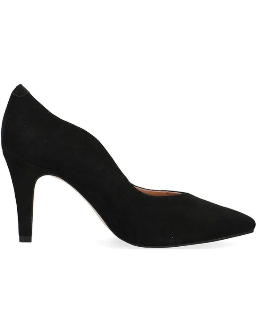 imagem de Caprice Preto saltos sapatos femininos4