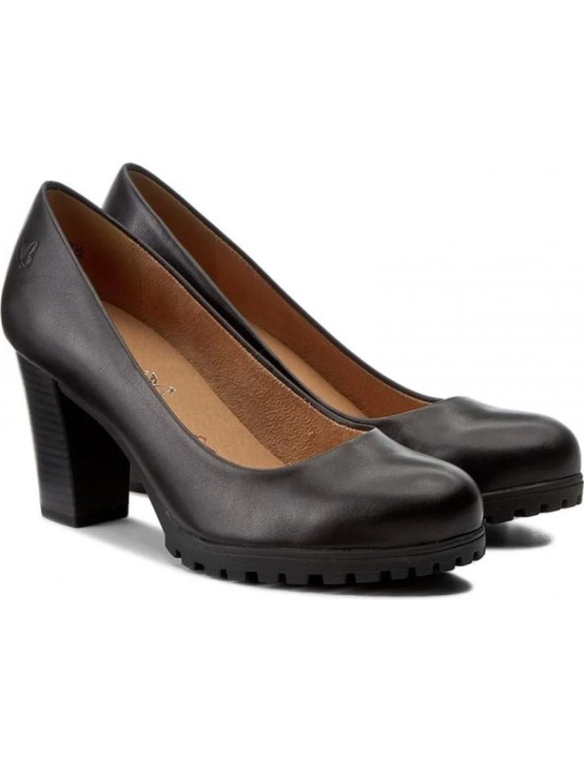 imagem de Caprice Preto saltos sapatos femininos5