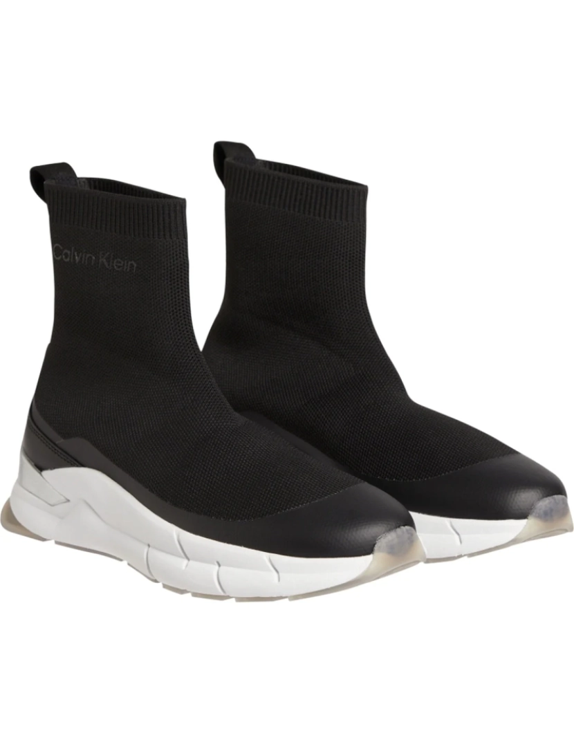 imagem de Calvin Klein Preto Booties Calçados Femininos3