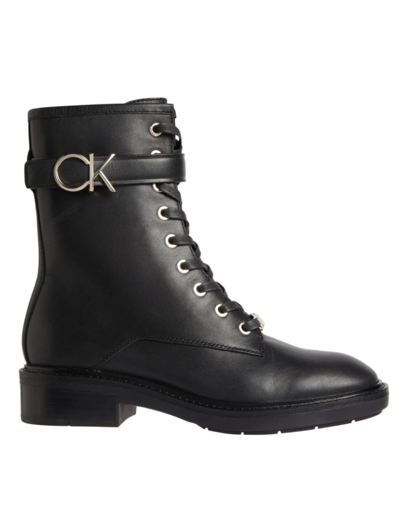 Calvin Klein - Calvin Klein Preto Booties Calçados Femininos