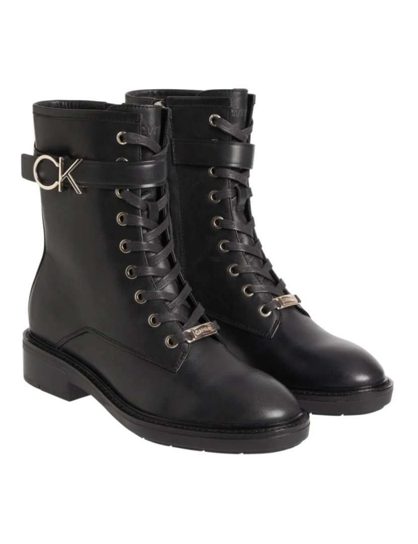 imagem de Calvin Klein Preto Booties Calçados Femininos3