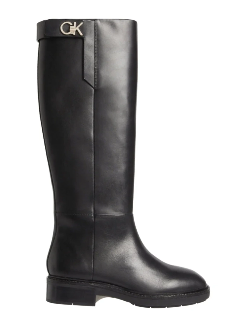 imagem de Calvin Klein Preto Botas Calçados Femininos2