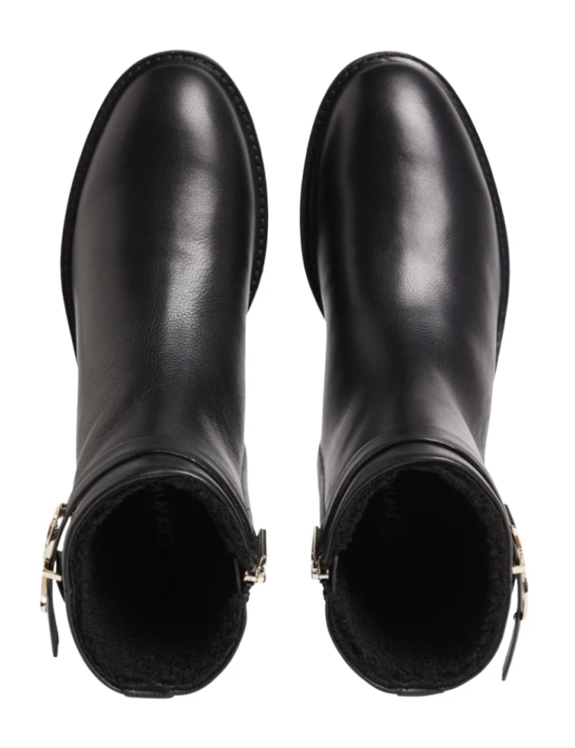 imagem de Calvin Klein Preto Booties Calçados Femininos5