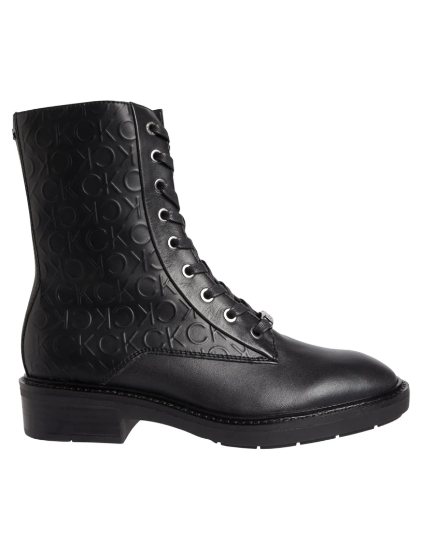 imagem de Calvin Klein Preto Booties Calçados Femininos2