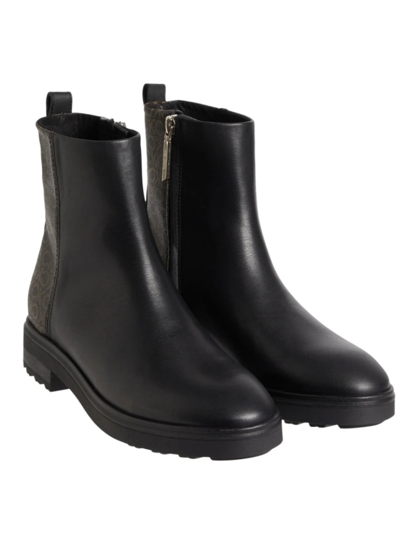 imagem de Calvin Klein Preto Booties Calçados Femininos3