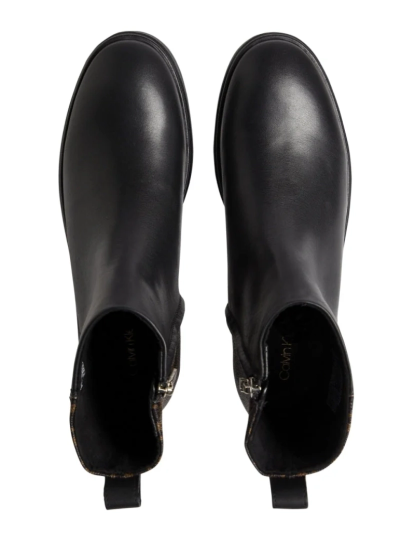 imagem de Calvin Klein Preto Booties Calçados Femininos5