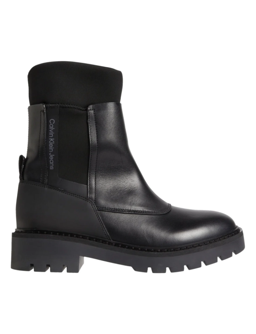 Calvin Klein - Calvin Klein Preto Booties Calçados Femininos