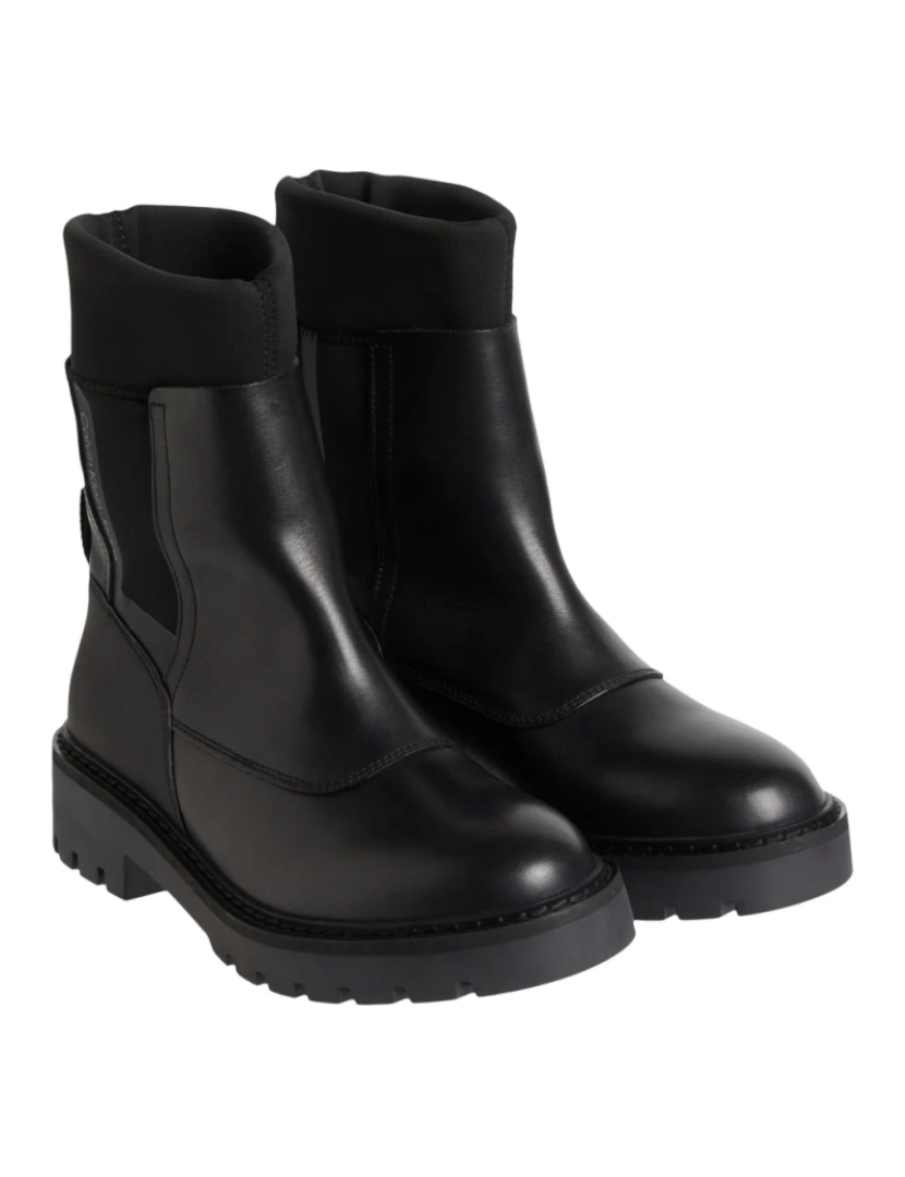 imagem de Calvin Klein Preto Booties Calçados Femininos3