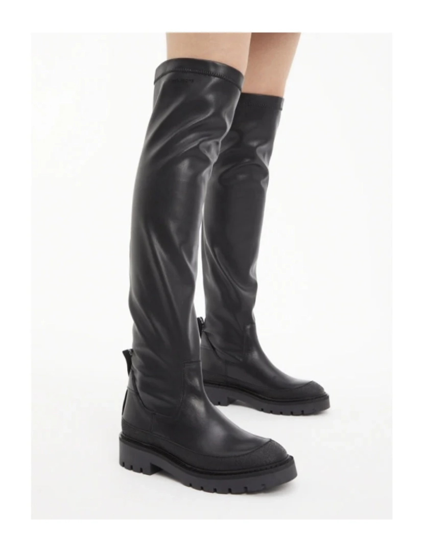 imagem de Calvin Klein Preto Botas Calçados Femininos7