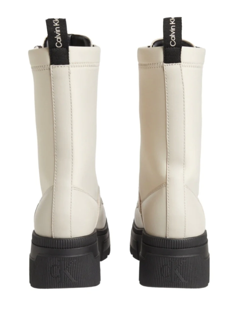 imagem de Calvin Klein Bege Booties sapatos femininos4