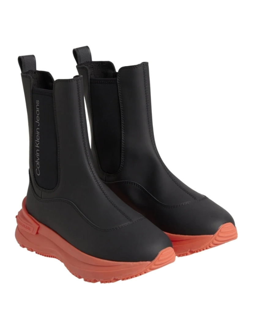 imagem de Calvin Klein Preto Booties Calçados Femininos3