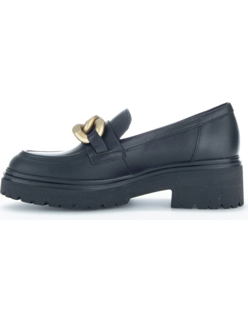 imagem de Gabor Black Loafers sapatos femininos5