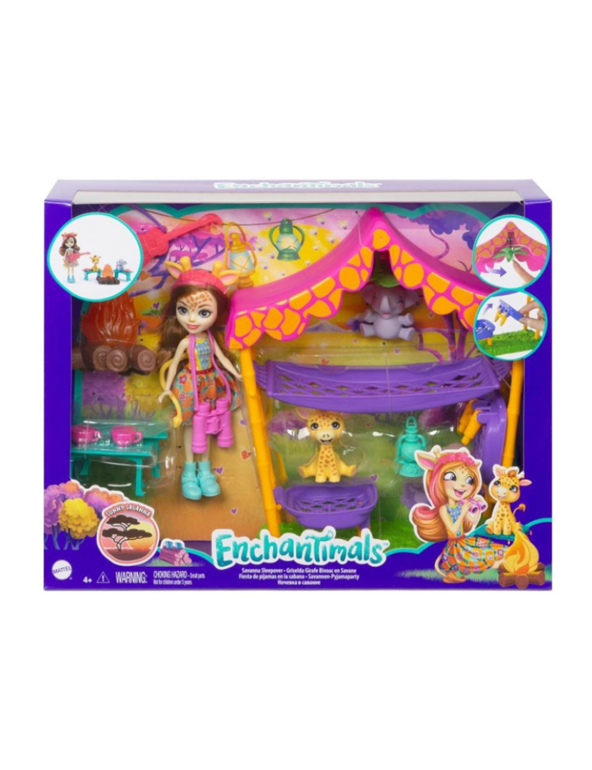 Enchantimals - Enchantimals Acampamento Na Selva 