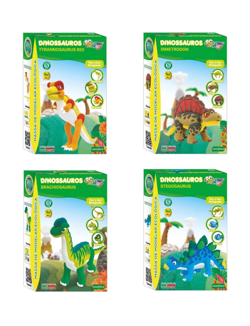 Jumping Clay - Jumping Clay Dinossauros 