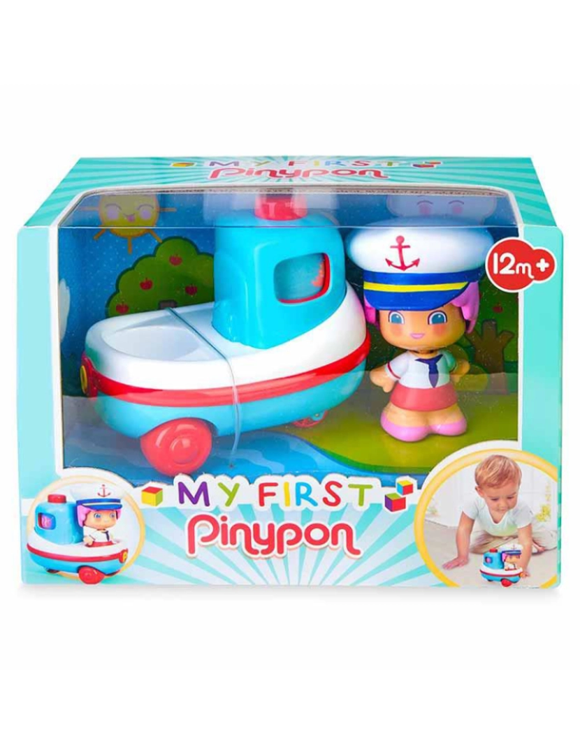 Pinypon - Meu primeiro pinypon happy barco