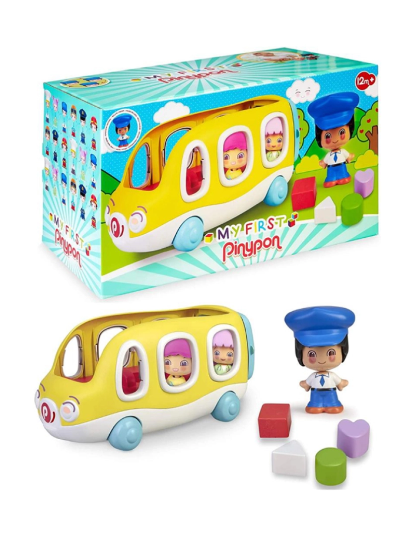 Pinypon - Meu Primeiro Pinypon Happy Bus 