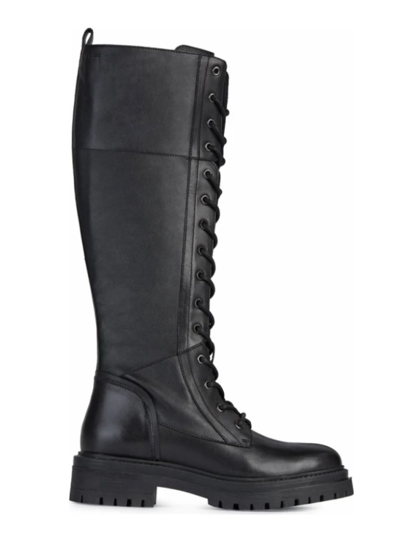 Geox - Geox Preto Botas Calçados Femininos