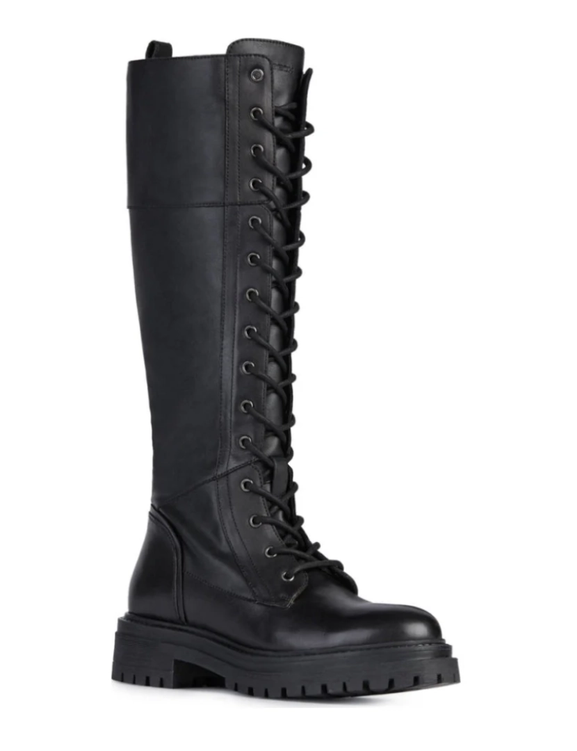 imagem de Geox Preto Botas Calçados Femininos3