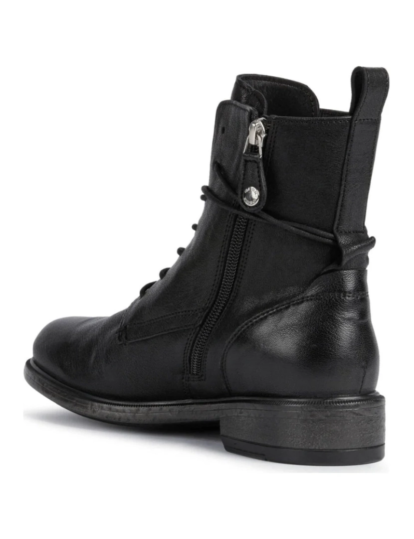 imagem de Geox Black Booties Calçados Femininos4