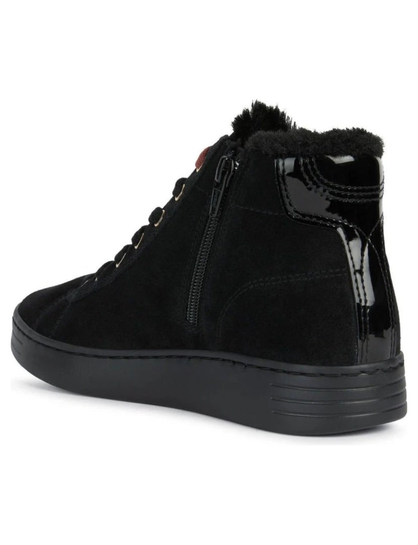 imagem de Geox Black Trainers Calçados Femininos4