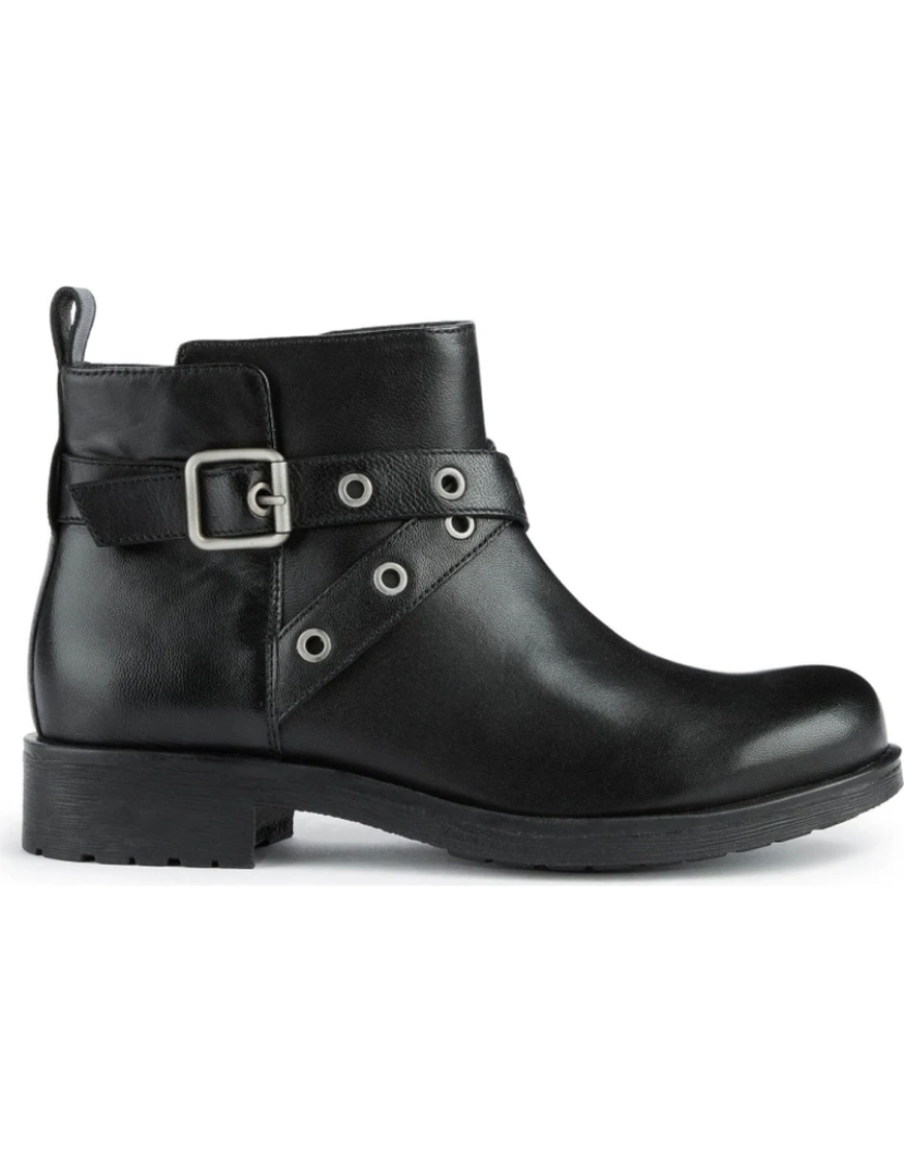 imagem de Geox Black Booties Calçados Femininos2