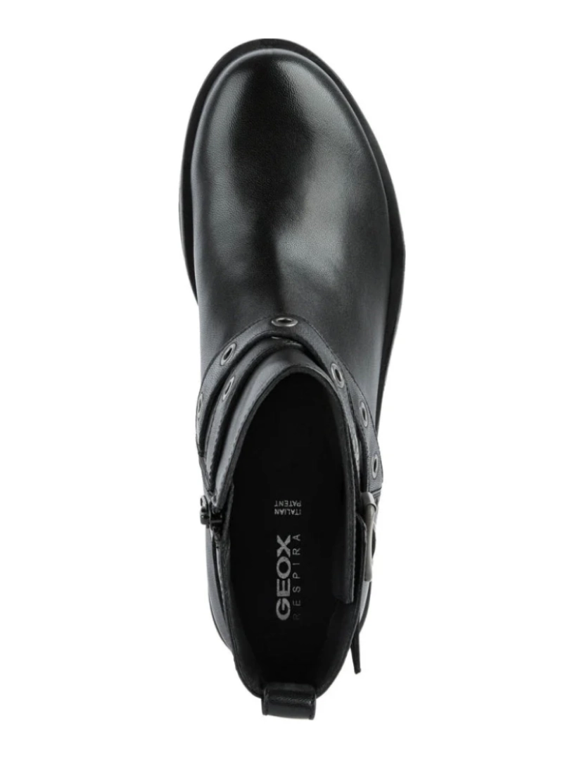 imagem de Geox Black Booties Calçados Femininos6