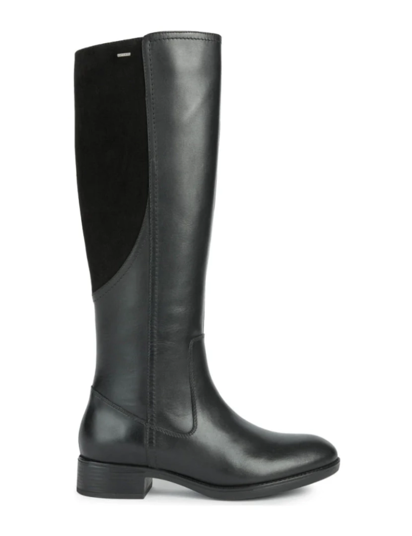 Geox - Geox Preto Botas Calçados Femininos