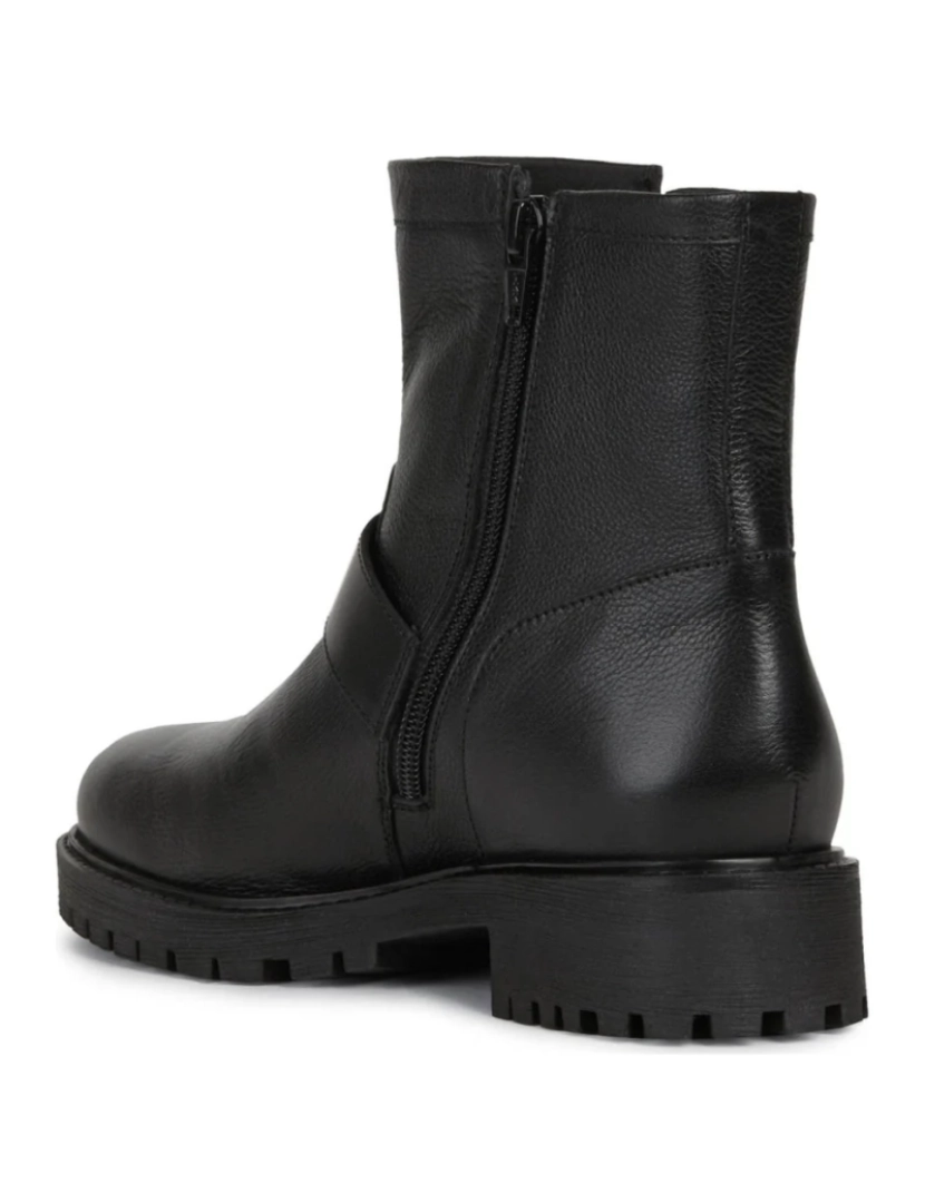 imagem de Geox Black Booties Calçados Femininos4