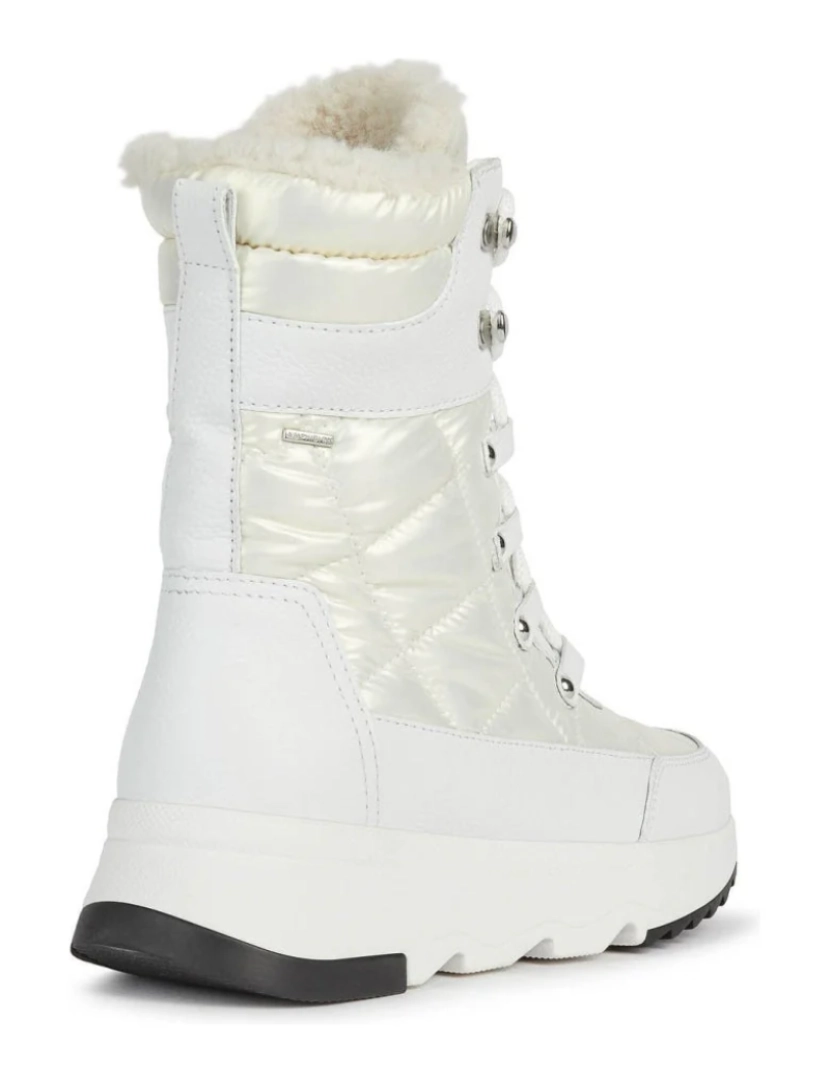 imagem de Geox Branco Booties Calçados Femininos7