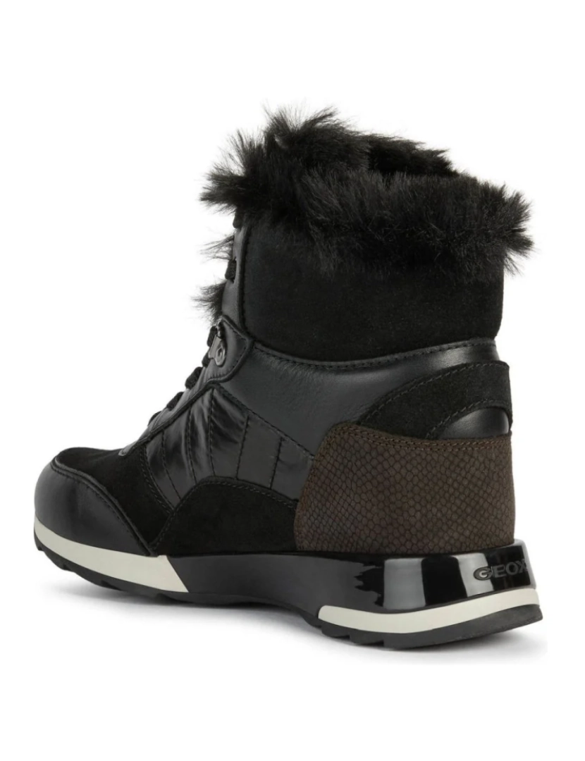 imagem de Geox Black Booties Calçados Femininos4