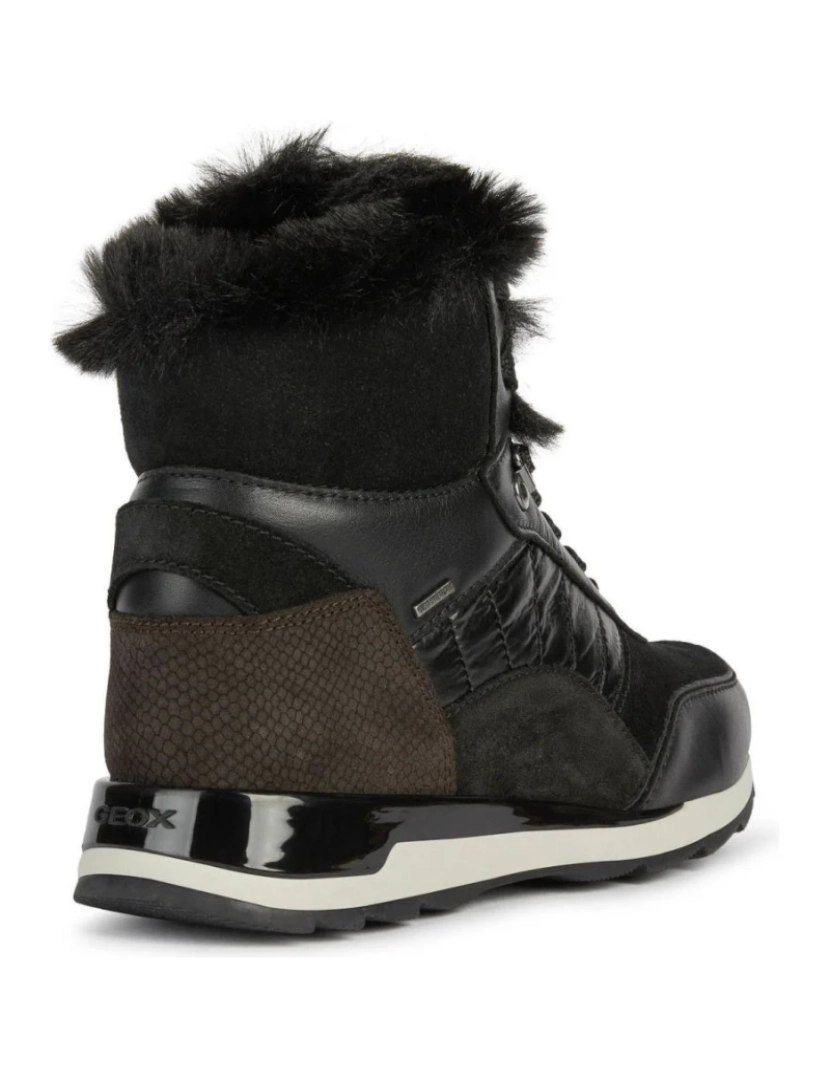 imagem de Geox Black Booties Calçados Femininos5