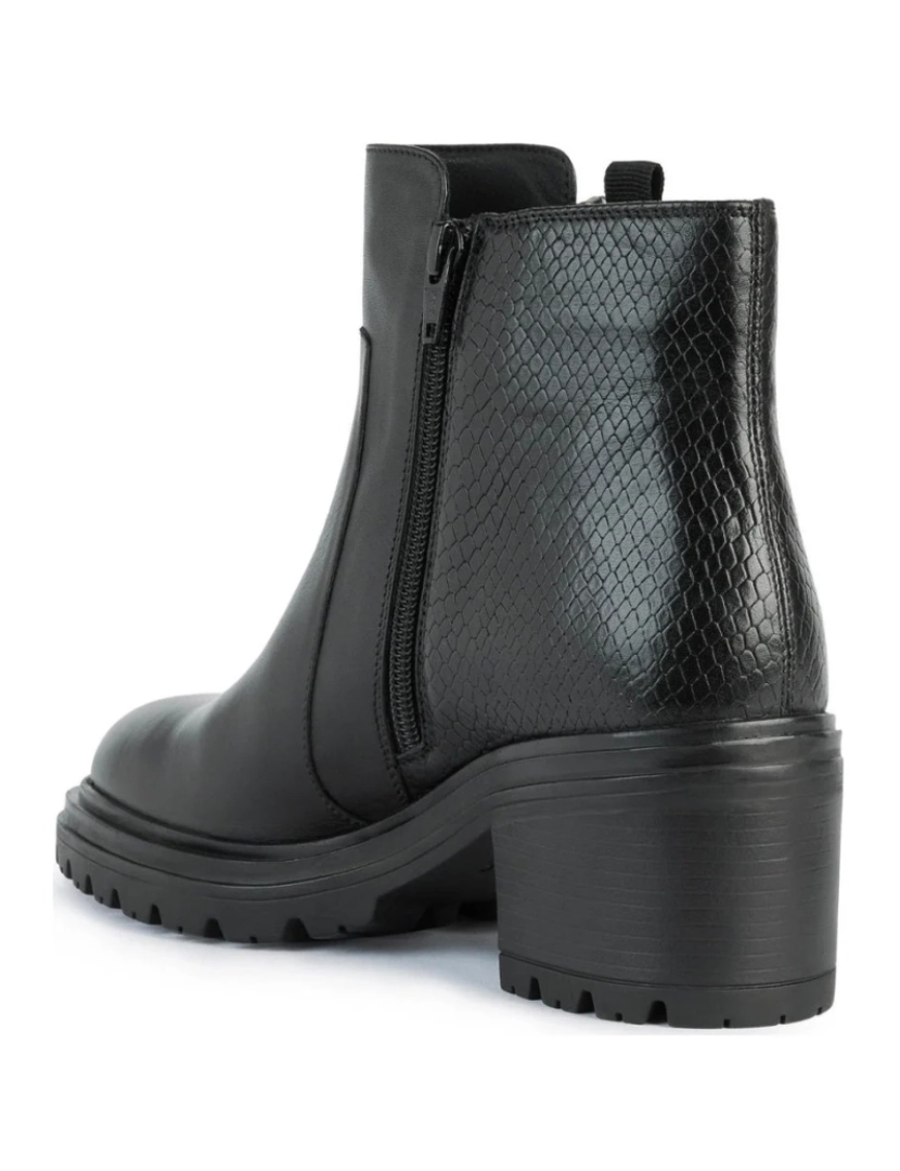 imagem de Geox Black Booties Calçados Femininos4