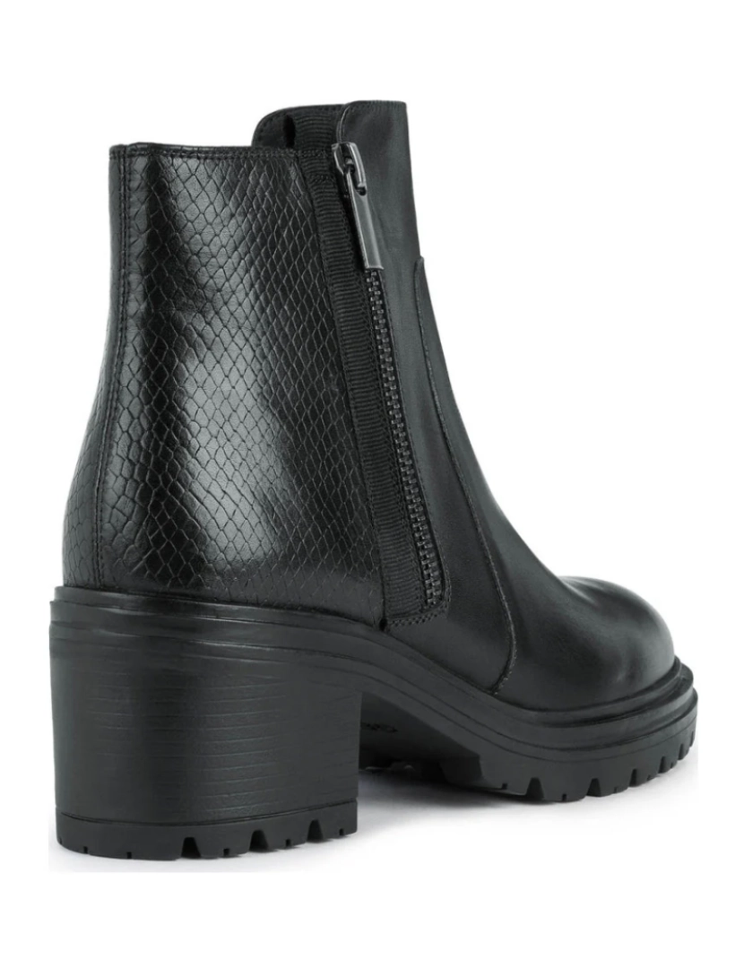 imagem de Geox Black Booties Calçados Femininos5