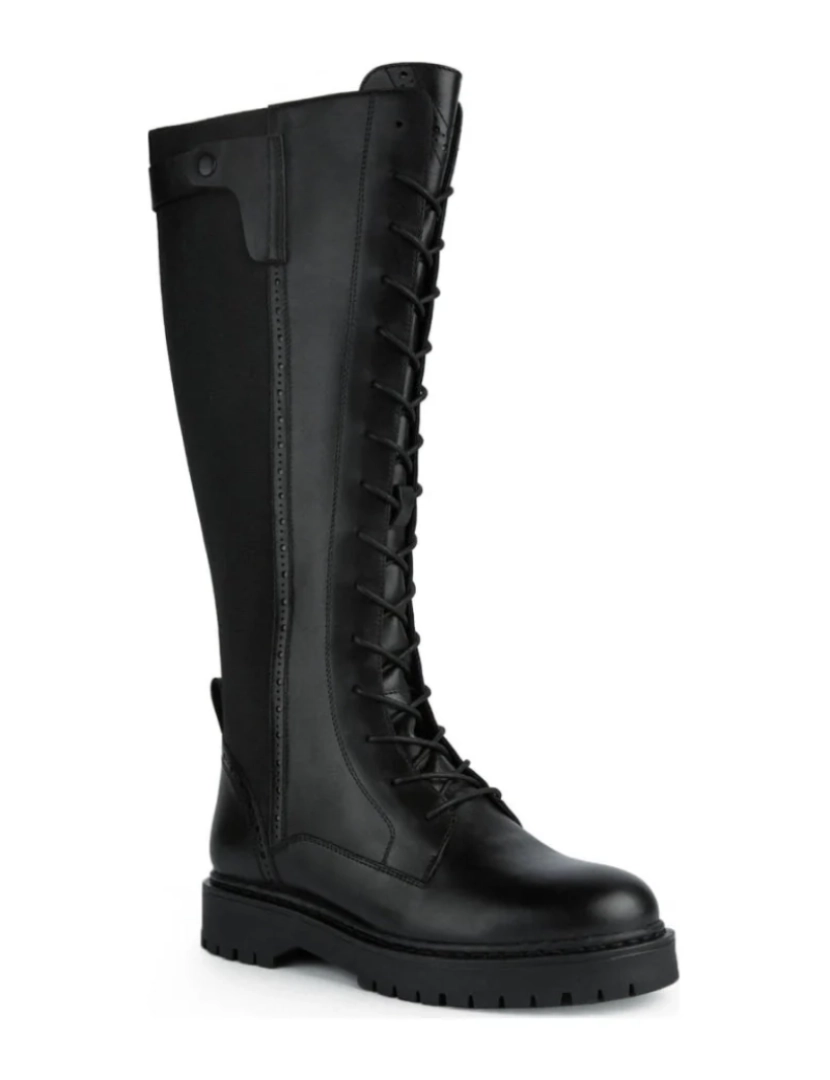 imagem de Geox Preto Botas Calçados Femininos3