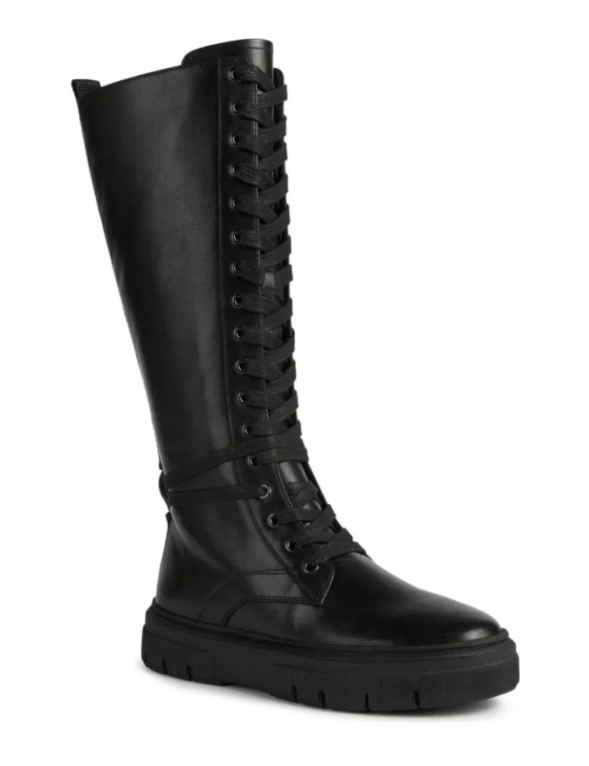 imagem de Geox Preto Botas Calçados Femininos3