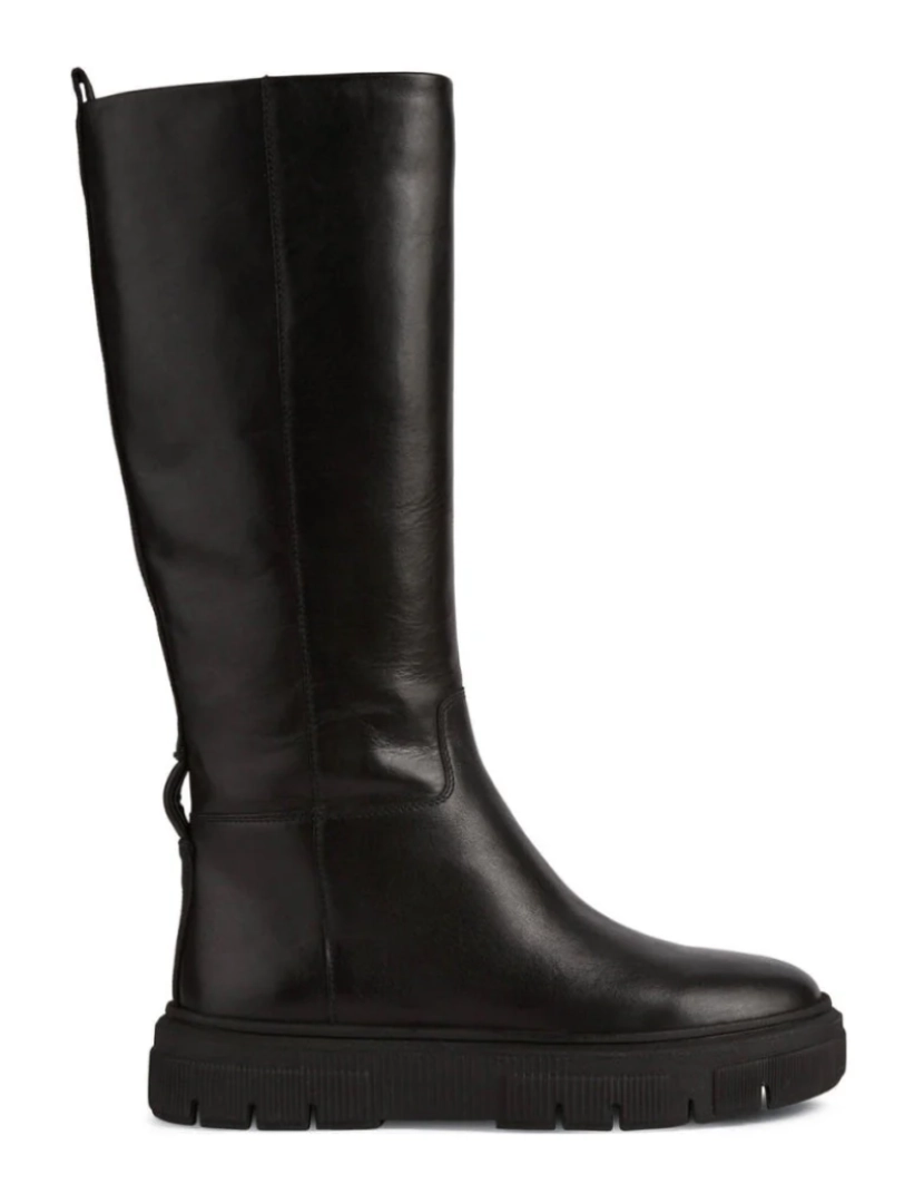 Geox - Geox Preto Botas Calçados Femininos