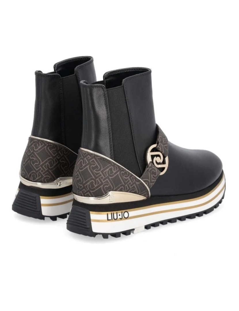 imagem de Liu Jo Preto Booties sapatos femininos4