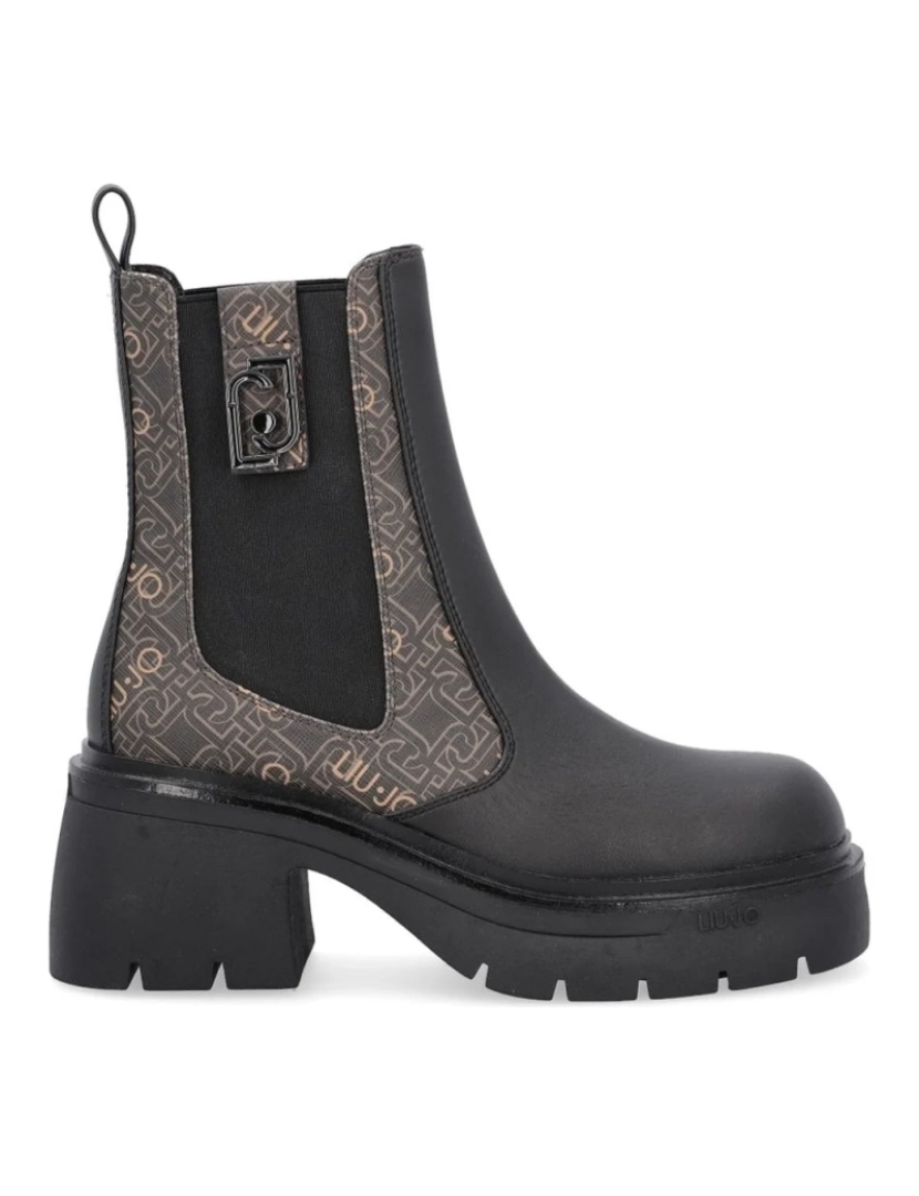 imagem de Liu Jo Preto Booties sapatos femininos2