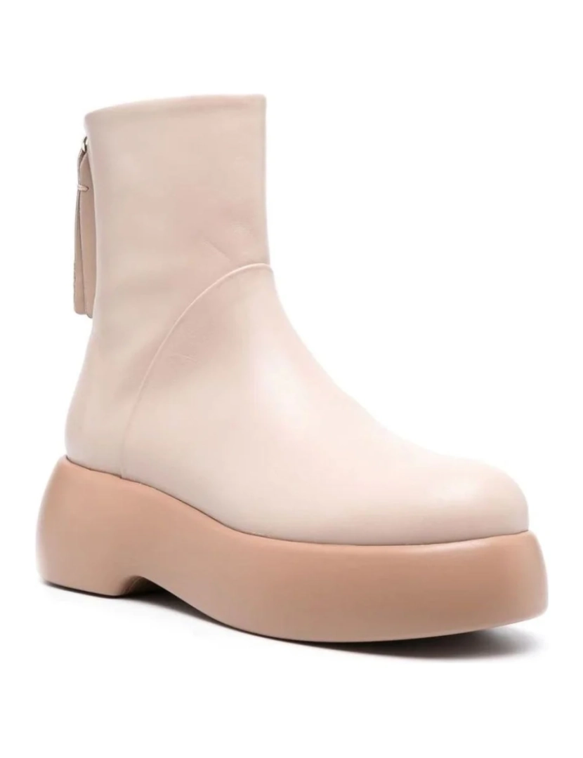 imagem de Agl Bege Booties sapatos femininos3