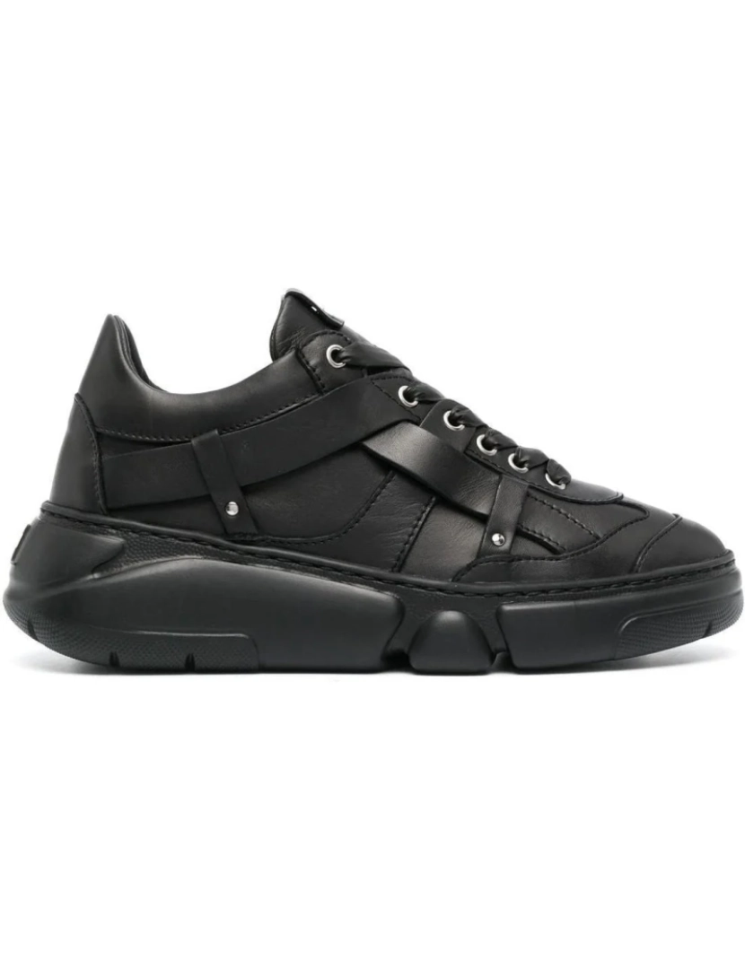 imagem de Agl Preto Trainers sapatos femininos2