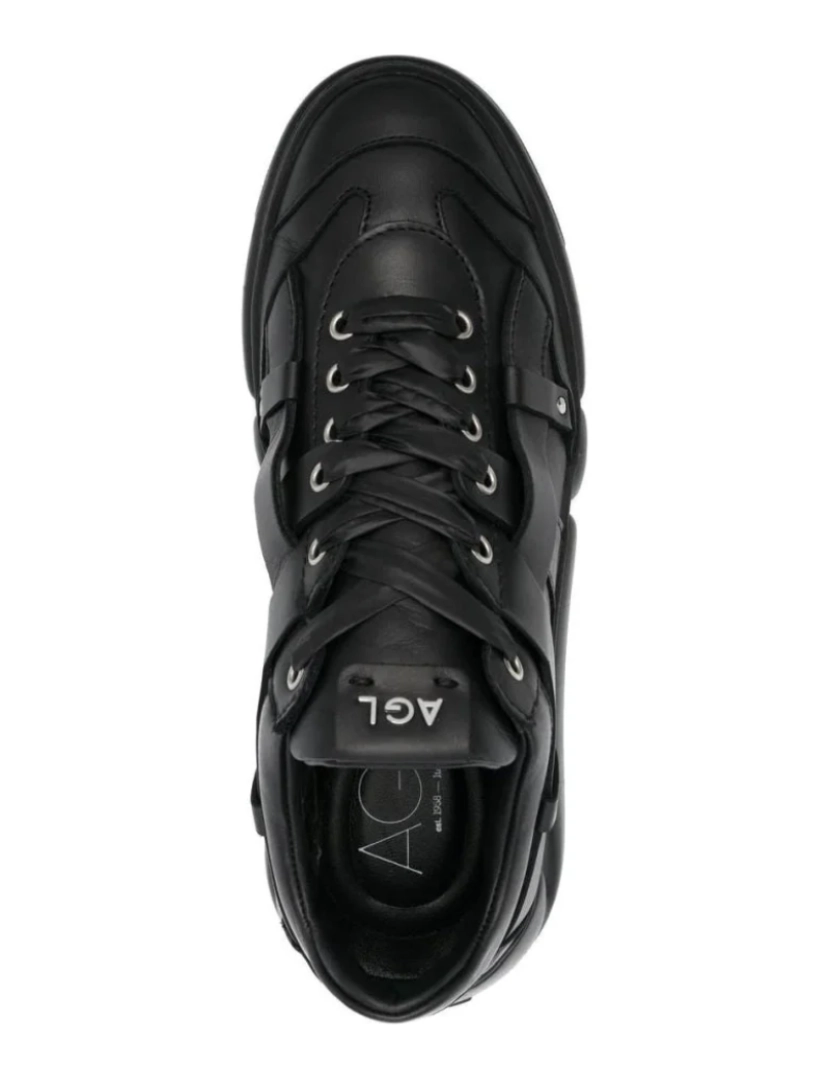 imagem de Agl Preto Trainers sapatos femininos5