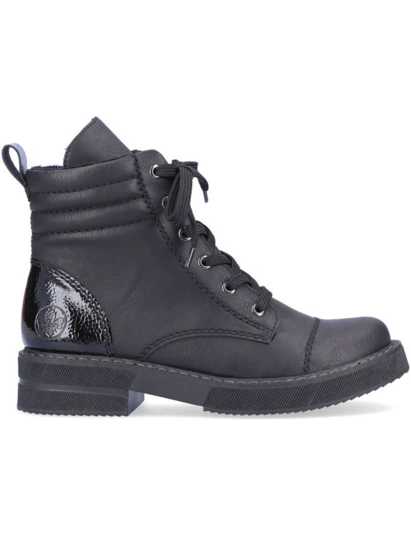 Rieker - Rieker Preto Booties Calçados Femininos